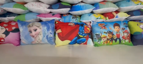 TRAVESSEIRO INFANTIL PERSONAGEM (S)