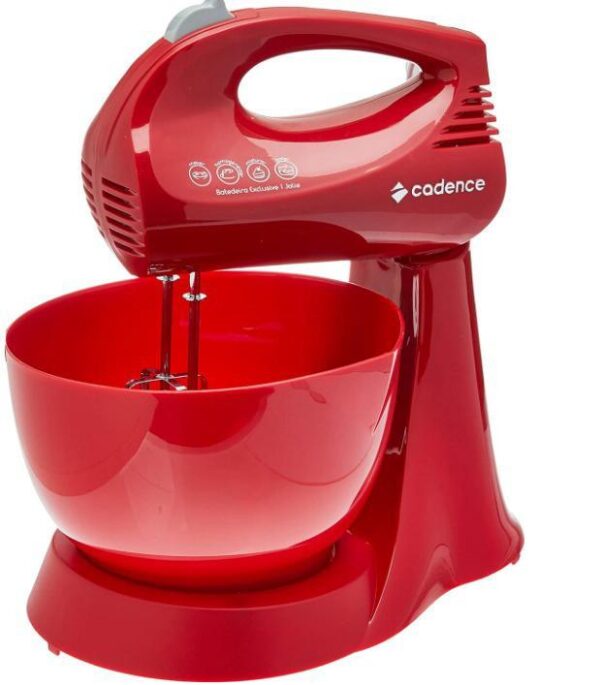 BATEDEIRA CADENCE BAT411 127V PRETA/VERMELHA