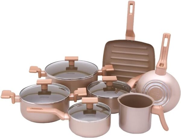 JOGO DE PANELA C/ 7 PCS SARTIN COOK - MIMO