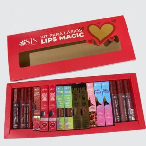 KIT LABIAL LIPS MAGIC - 06 BATONS E 10 GLOSS