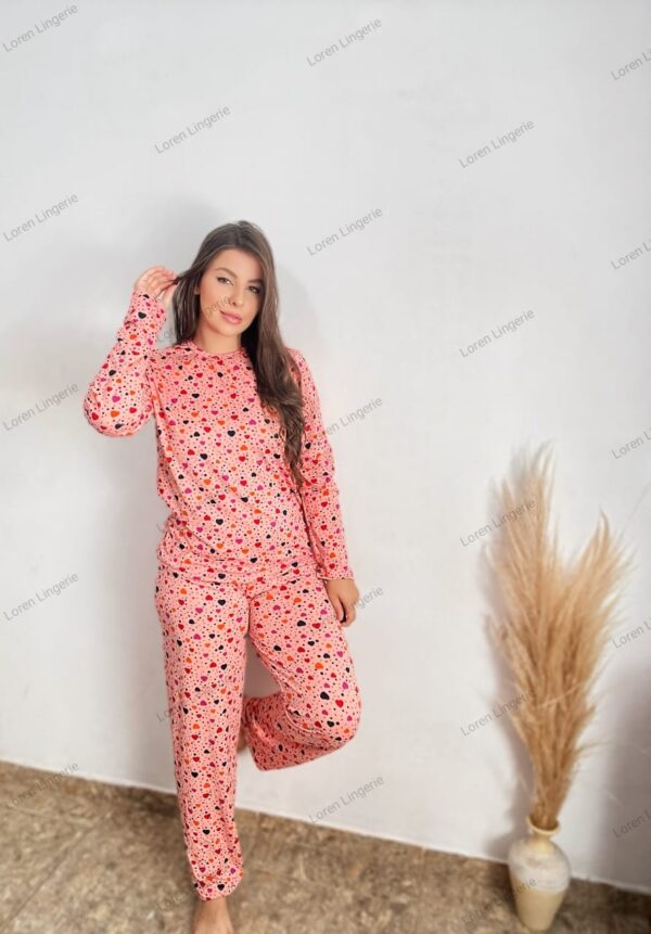 PIJAMA LOREN DE FRIO SUEDE ADULTO (P, M, G, GG) C/ 10 UNIDAD