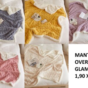 MANTA OVERRERA GLAMOUR 1,90 X 2,10 - OCRAM