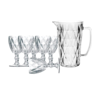 JG DE 6 COPOS 260ML E 1 JARRA 1L - KEHOME