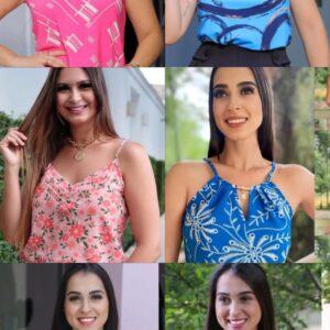 BLUSA DE VISCOSE COM ALCINHA C/ 10 PECAS (REIS)