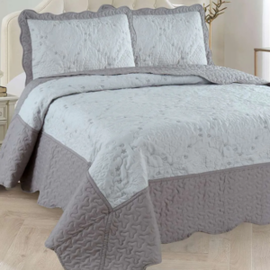 COLCHA MAISON BORDADA CASAL 2,20 X 2,40 ROZAC