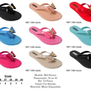 CH MELISSA LACO FRONTAL C/ 12 PARES - REF. 1095