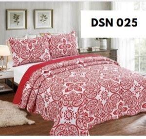 COBRE LEITO ARIA ESTAMPADO QUEEN 3 PÇS