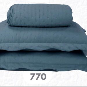 COBRE LEITO BALLE CASAL LISO 3 PÇS