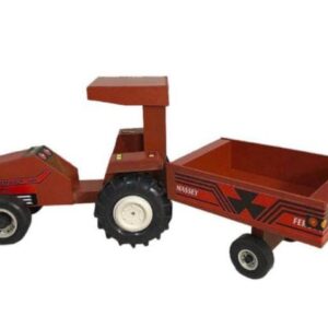 BRINQUEDO CAMINHAO COM TRATOR MDF