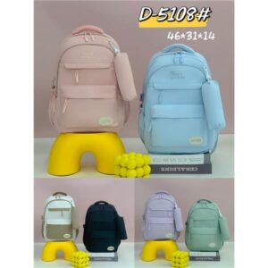 MOCHILA JUVENIL COLORIDA D-5108 (2340)