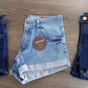 SHORT JEANS FEMININO MARCAS 36 A 42 C/ 10 PCS (CH)