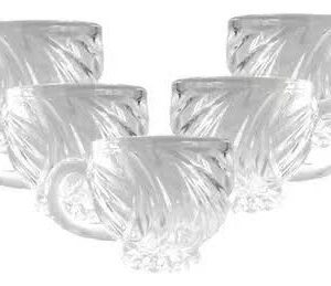 JOGO DE XICARA 200ML 06 PECAS (E)