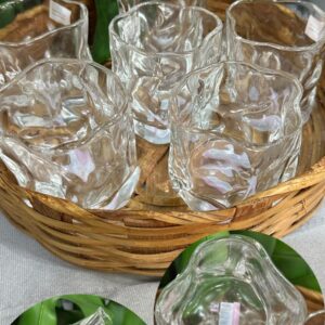 JOGO DE COPO WHISKY TRANSPARENTE 190ML C/ 6 COPOS