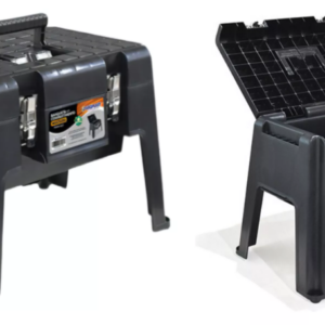BANQUETA DE PLASTICO COM COMPARTILHAMENTO MULTIUSO ARQPLAST
