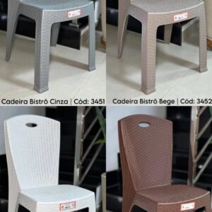 CADEIRA BISTRO PLASTICO