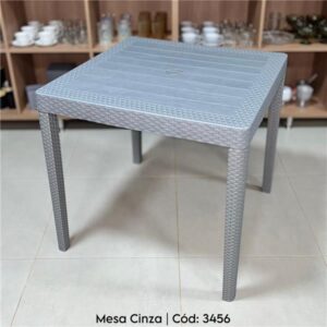 MESA QUADRADA DE PLASTICO RATTAN