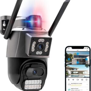 CAMERA WI-FI INTELIGENTE CA-1007 DUPLA EXTERNA