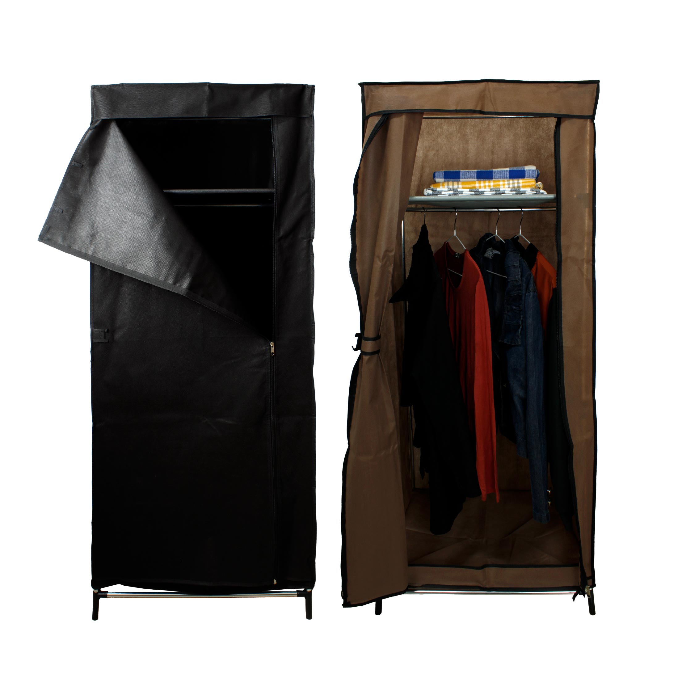 GUARDA ROUPA DESMONTAVEL/PORTATIL ATÉ 7,5KG 55x45x148CM