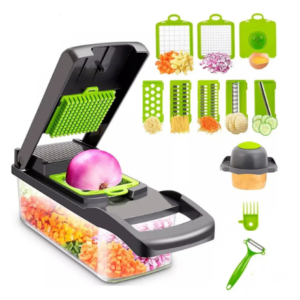 CORTADOR DE ALIMENTOS LUATEK C/ 15 PCS LCC-A2308