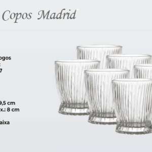 JG DE COPO MADRID 280ML C/06 PCS - KEHOME
