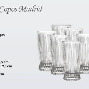 JG DE COPO MADRID 360ML 06 PCS - KEHOME