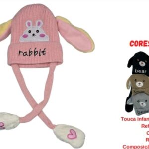 TOUCA INFANTIL COM LUZ E SOM - JMD