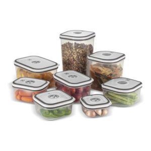 JOGO DE POTE HERMETICO 8 PCS ELECTROLUX