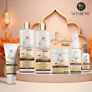 KIT CAPILAR DONASTAR CLEOPATRA MONOVIM MAXROSE C/ 6 ITENS