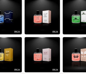 PERFUME C/ 6 UNIDADES VARIADOS (E)