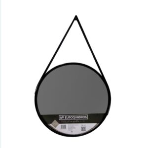 ESPELHO REDONDO DECORATIVO COM ALCA 45 CM - EUROQUADROS