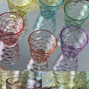 JOGO DE COPO BOLINHA COLOR 290ML C/ 6 QUALITY