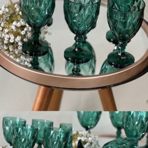 JOGO DE TACA COLOR 349ML C/ 6 HAPPYWARE