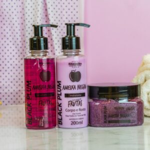 KIT CORPORAL ESFOLIANTE/SABONETE LIQUIDO/HIDRATANTE - RHENUKS