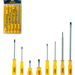 JOGO DE CHAVE DE FENDA E PHILIPS C/ 8 PCS - STARTOOLS
