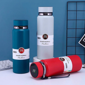 GARRAFA TERMICA COM TERMOMETRO 800ML WU-529