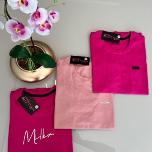 BLUSA FEMININA T-SHIRT MILLER PERUANA C/ 10 PCS (F)