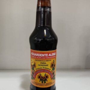 AGUA ARDENTE ALEMA 355ML C/12 UNIDADES GARRAFA DE VIDRO (FC)