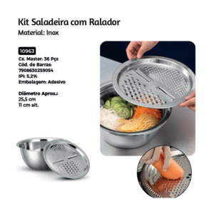 RALADOR COM SALADEIRA - KEHOME