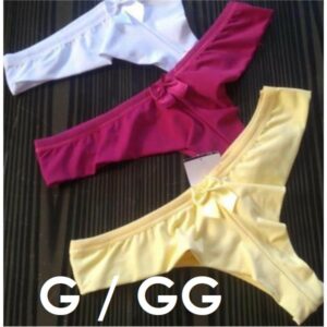 KIT CALCINHA FIO DUPLO G/GG C/ 12 UNIDADES