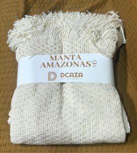 MANTA DE SOFA / CAMA DE CASAL AMAZONAS 2,20 X 2,10CM - DCAZA