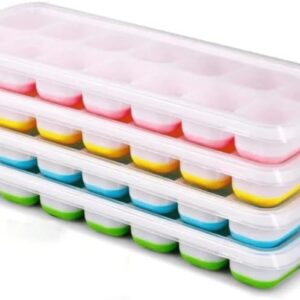 UNITARIO FORMA DE GELO SILICONE COM TAMPA